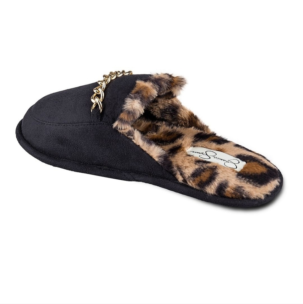 Jessica Simpson Plush Scuff Slippers - Picture 6 of 8